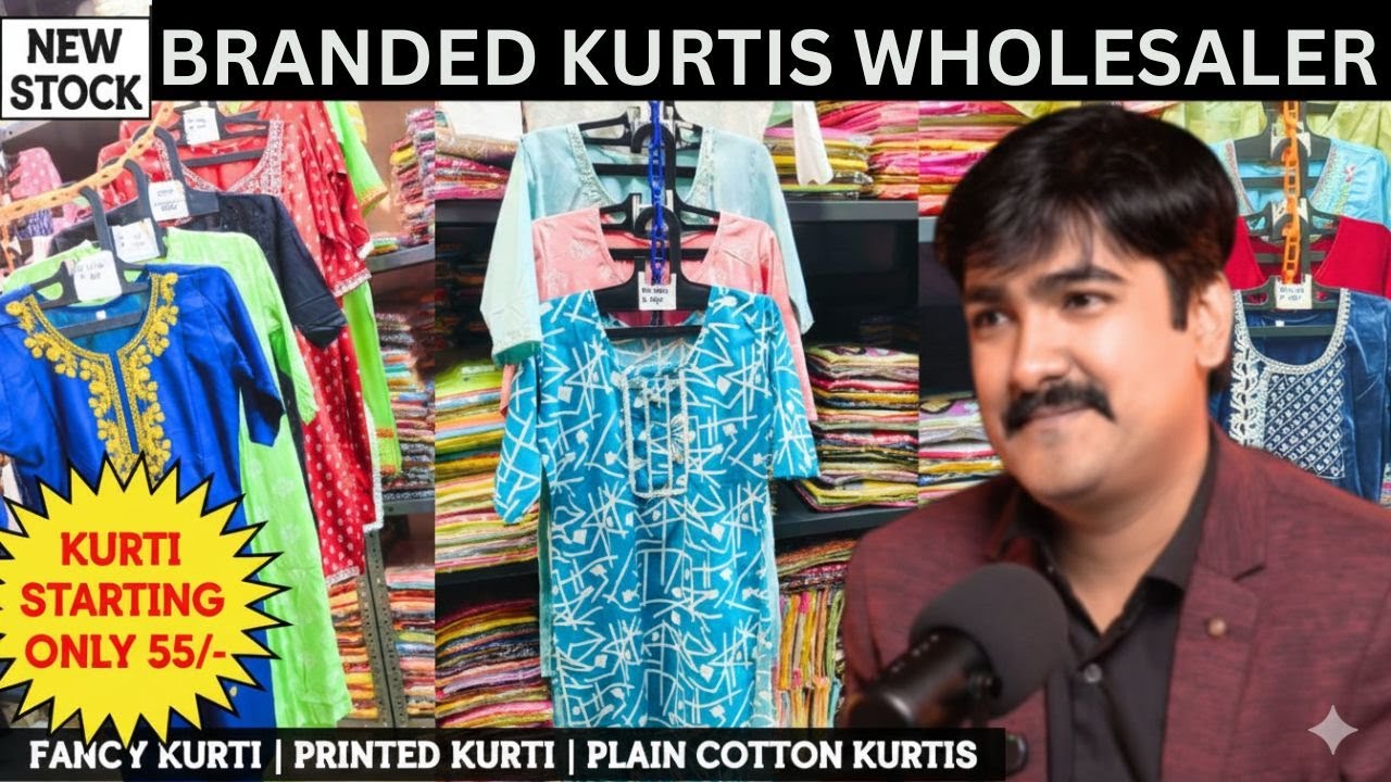 Branded Women’s Kurtis Dealer in Kolkata Market | All Fabrics & Designs | Fancy & Daily Wear Kurtis