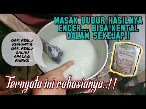 Resep Bubur Ayam Encer