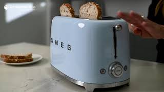 Product Review: Smeg TSF02PBAU 50s Retro Style 4 Slice Toaster