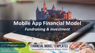 Mobile App Financial Model - Fundraising & Investment screenshot 5