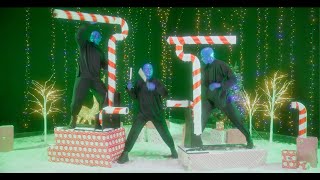 Blue Man Group Jingle Bones Music Video ft Drumbone 🎄🥁❄️