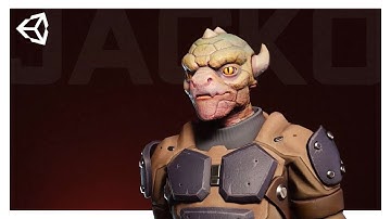 Jacko Alien Soldier - Unity Character