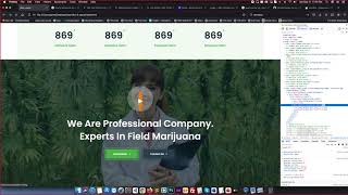 Greenhash PSD to html part-8 | psd to html | Jamescoders