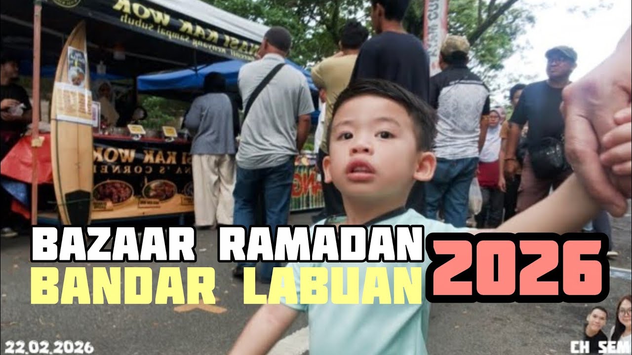 Suasana Bazaar Ramadan Bandar Labuan
