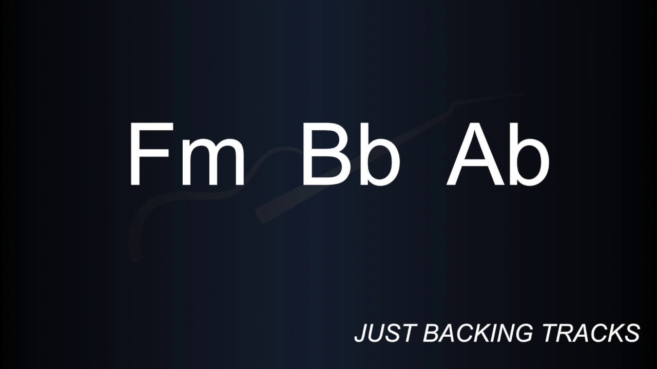 Guitar Backing Track In F Minor - YouTube