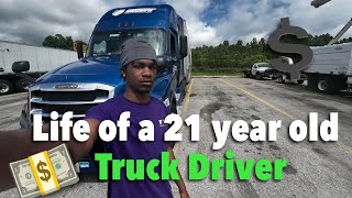Life Of A 21 Year Old Truck Driver 🚛