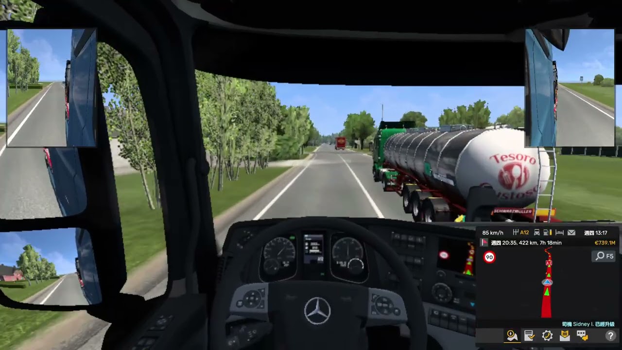 Euro Truck Simulator 2 Driving Live