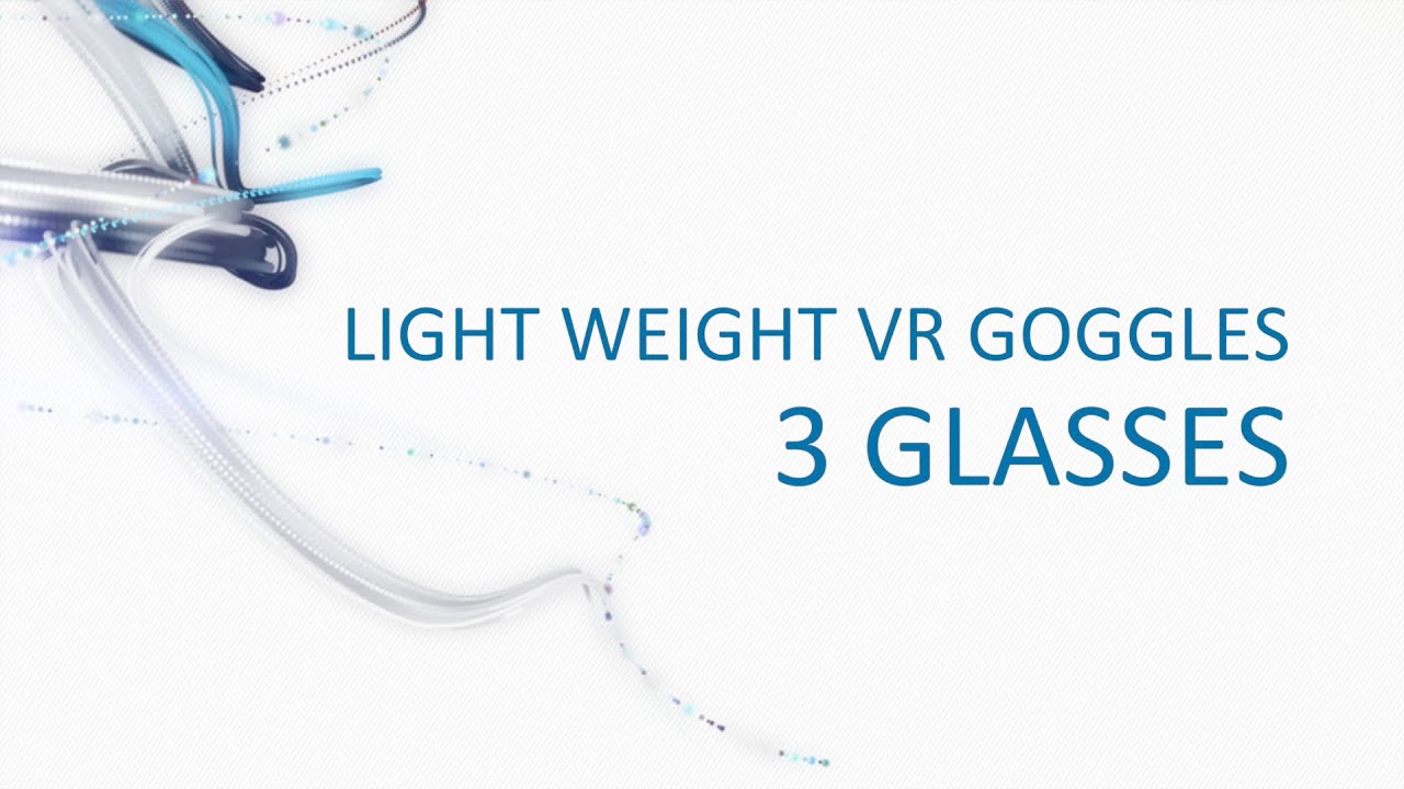 3 Glasses - Rival of Oculus Rift and HTC Vive?