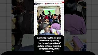2026 Lagos AI-Informed Teaching Workshop #mapelead #cybersecuritycompany #careergrowth #techlife …