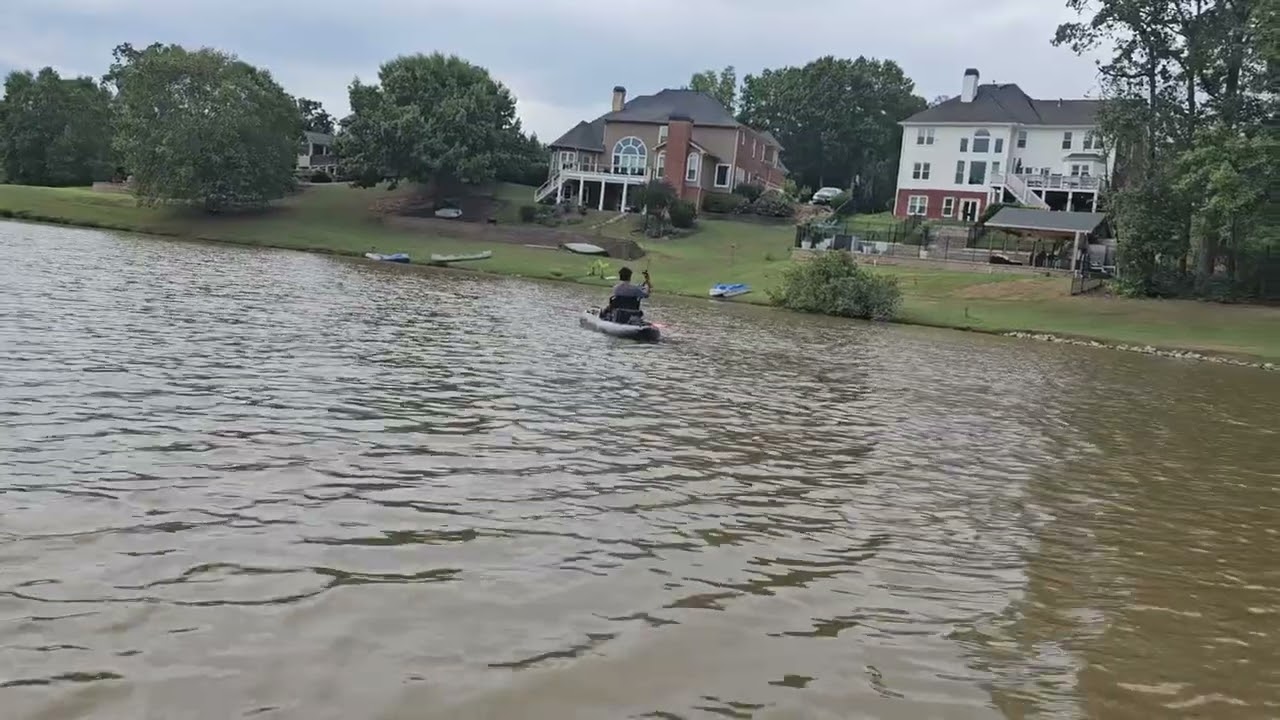 Testing out our new NRS Pike Pro, Mulberry River.