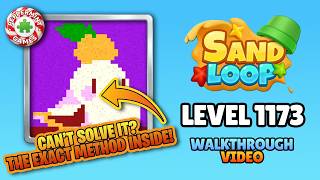 Sand Loop - Level 1173 Walkthrough Solution (Dove Bird with Apple) 