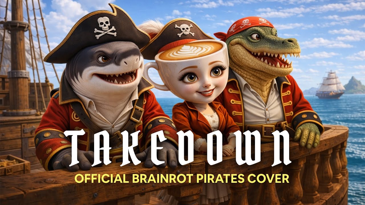 HUNTR/X - "TAKEDOWN" x BRAINROT PIRATES | Evotransforms