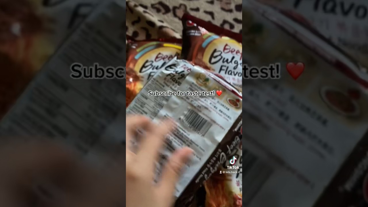 4.4 Lazada Budol Beef Bulgogi Fried Noodle! Subscribe for more❤️ 