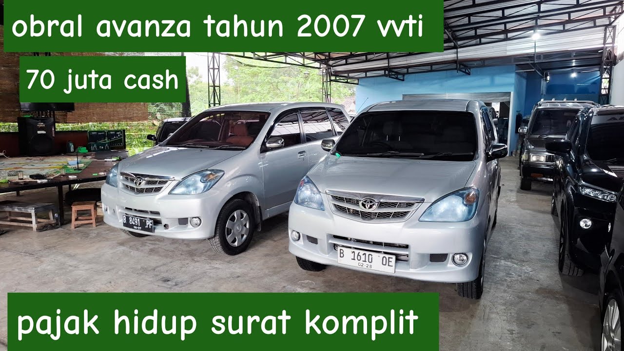 OBRAL MURAH AVANZA VVTI  2007 HARGA CUMA 70 JUTA SAJA  18 Januari 2026