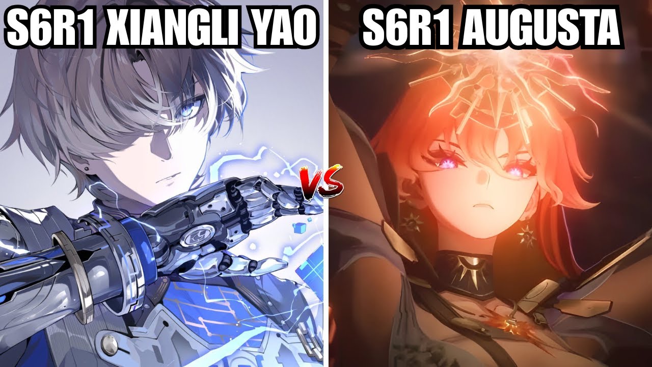 S6R1 Сянли Яо против S6R1 Августы Кто самый сильный электро-бойец??? Грозовые волны