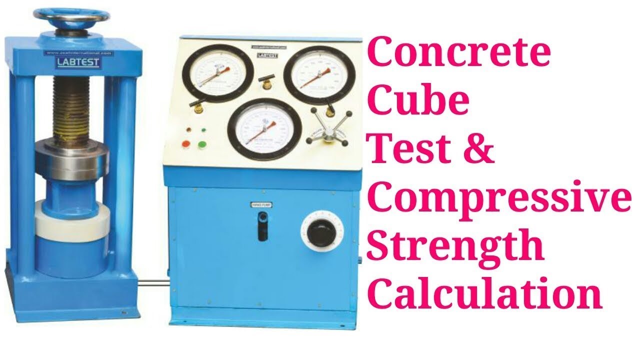 cube crushing machine