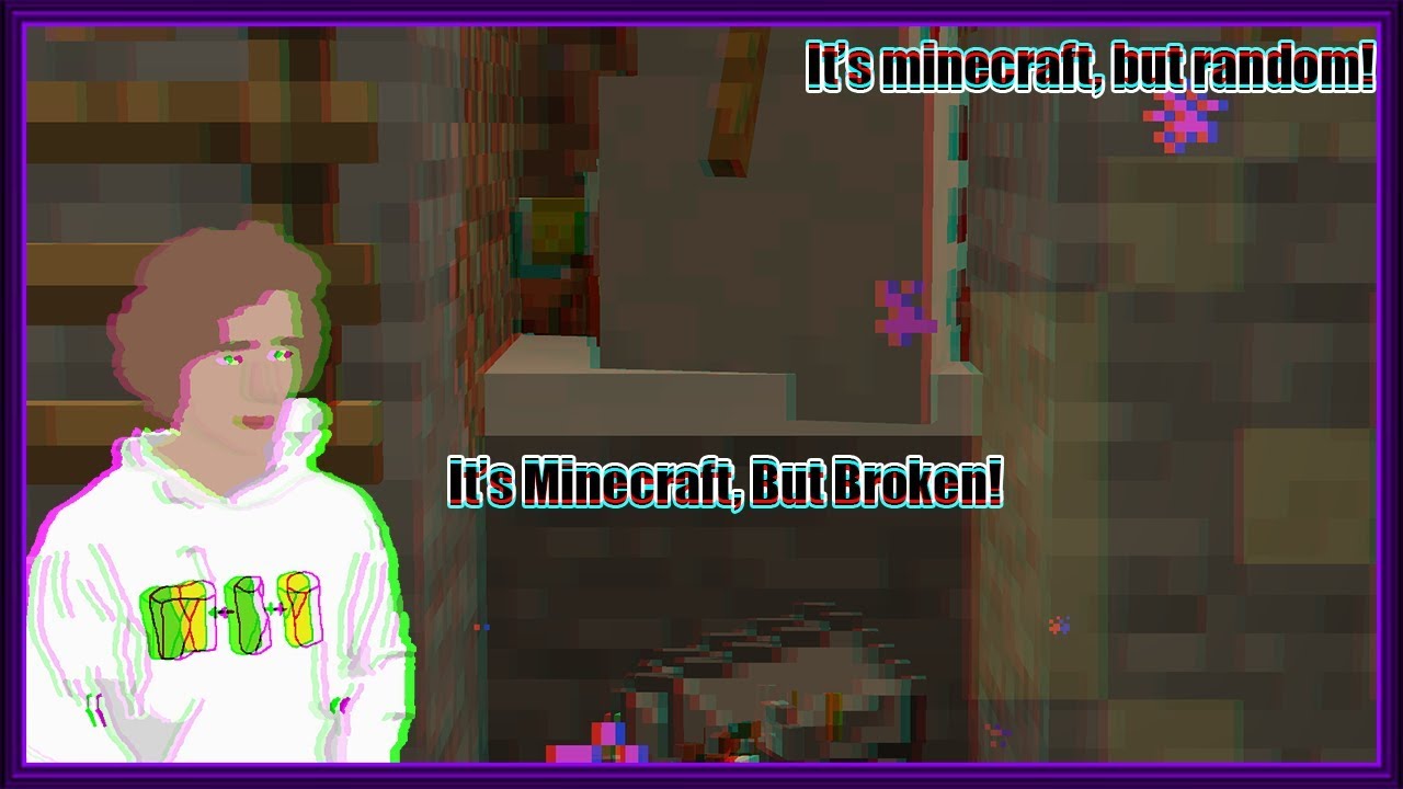 Minecraft Survival But Every Drop Is Random - YouTube