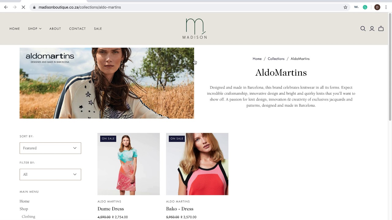 Madison Website - YouTube