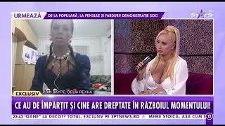 Delia Rexha scandal in direct cu Simona Trasca (antena stars)
