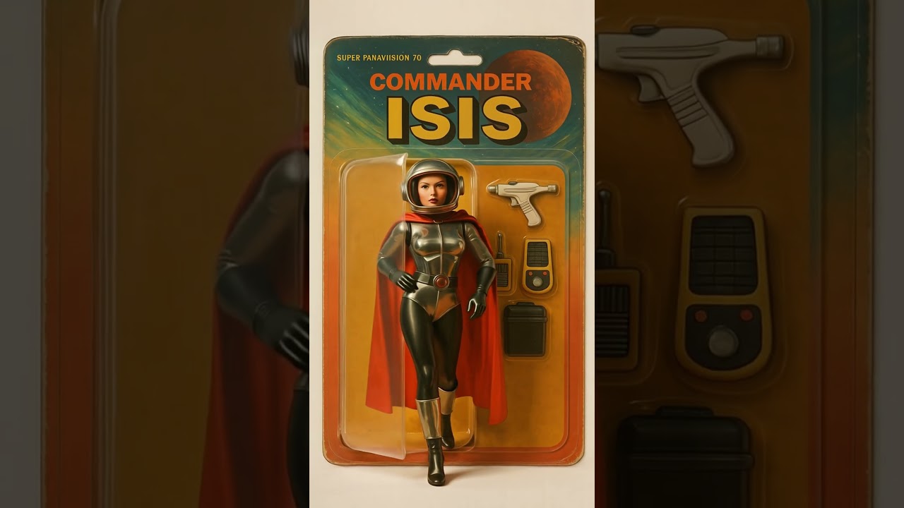 Commander Isis - Action Figure | Sci-Fi Toy Comes to Life 