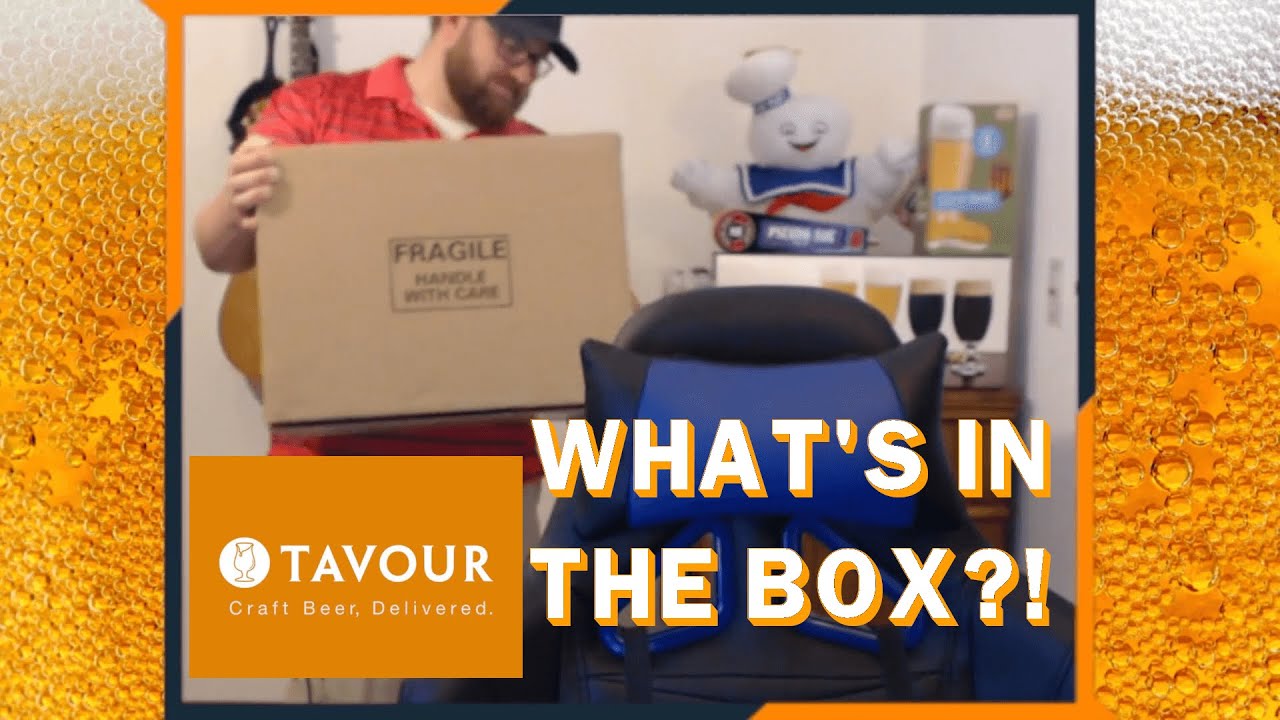 How much beer can a Beer Fridge hold? Tavour Box Opening YouTube