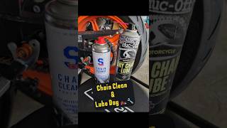 How I clean and lub my motorcycle chain. #chain #maintainance #motorcycle #ktm #duke990