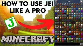 How To Craft Everything In Minecraft (How To Use JEI Like A Pro)