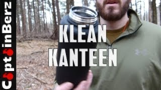 Klean Kanteen Stainless Steel Water Bottles (40oz, 27oz)