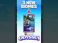 3 New Biomes Revealed for LEGO Fortnite Odyssey x NINJAGO Update!