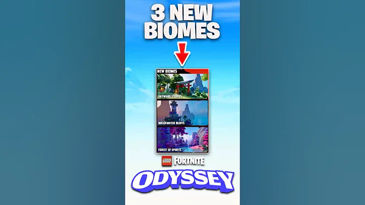 3 New Biomes Revealed for LEGO Fortnite Odyssey x NINJAGO Update!
