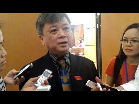 Video Đại biểu Quốc hội Trương Trọng Nghĩa: Cần xem xét lại... - youtube