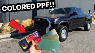 Picking The New Wrap Color for the Tundra!!