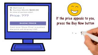 How does Reveal Price Auction work on 247Bids