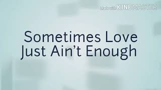 Download Lagu Sometimes Love Just aint enough First time to sing this song❤️ MP3