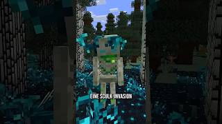 Sculk Invasion! 🦠 #minecraft #minecraftmods #minecraftshorts
