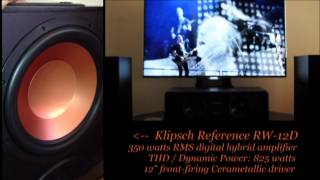 Rockin' my Klipsch Reference RW-12D Subwoofer