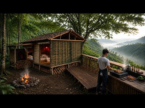 2 Hari Bertahan di Tengah Hujan Deras! Camping + Puasa di Shelter Megah 🏕️🔥