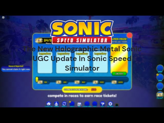 New Chao and Metal Sonic is returning in Sonic Speed Simulator : r