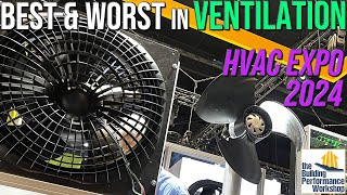 2024 AHR Home Ventilation Showdown: New ERV/HRVs, Filter Science, Pretty HVAC Grilles, & Make Up Air