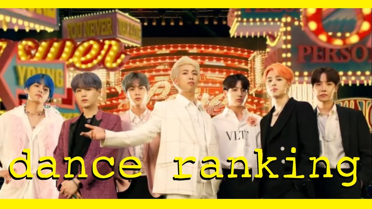 BTS Dance Ranking (ranked by a dancer) [OUTDATED]