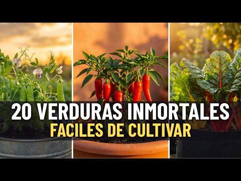 20 Verduras Que Son Facilísimas De Cultivar: ¡Perfectas Para Jardineros Perezosos!