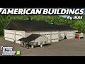 New American Buildings Pack &amp; Barndominium (by IKAS) | Farming Simulator 25
