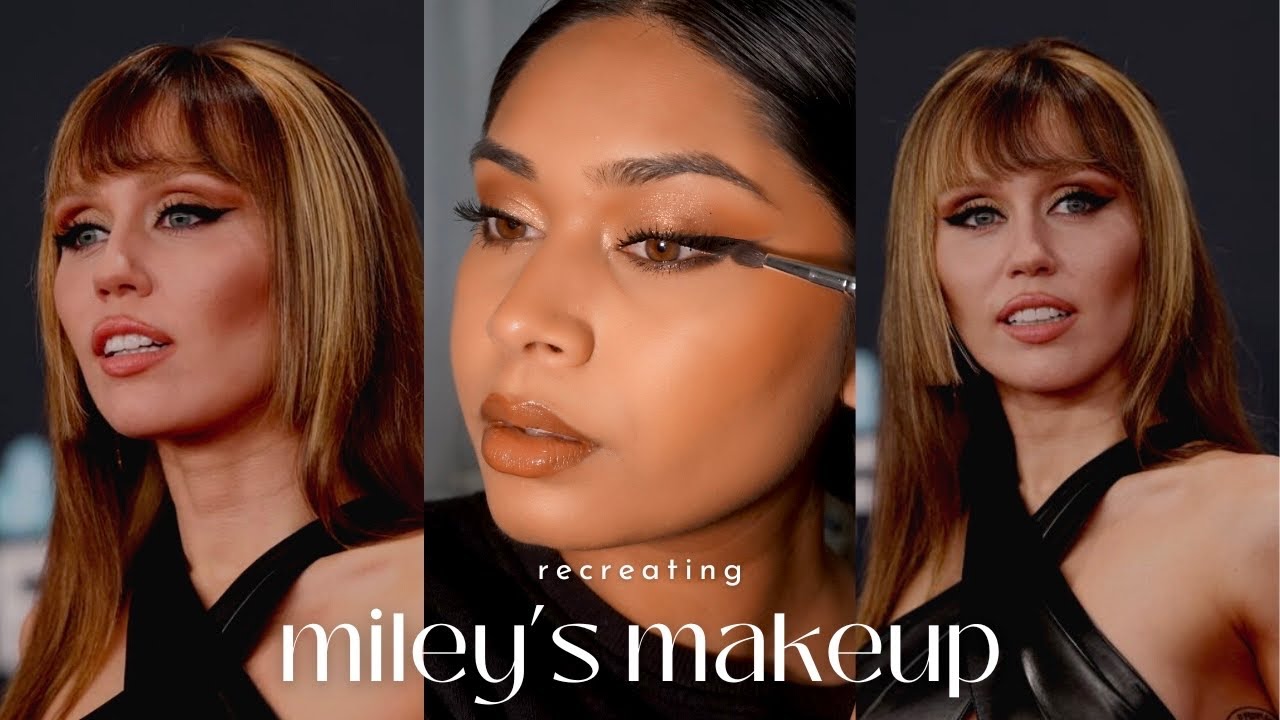 RECREATING MILEY CYRUS'S MAKEUP LOOK