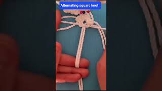 5 macrame basic knot#knot #macrame