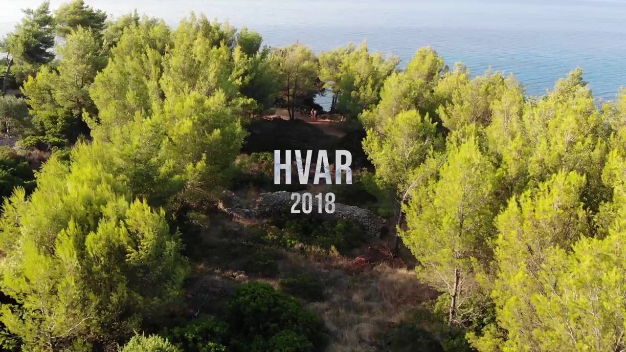 Hvar, Croatia - from drone (DJI Mavic Air)
