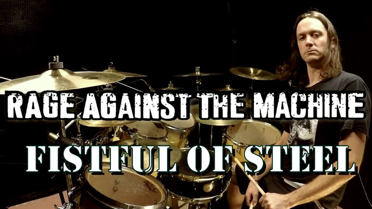Rage Against the Machine Fistful of Steel DRUMS ONLY YouTube