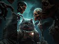 Poor Cat Ash Fights Zombies in his dream