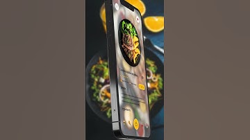 Glassmorphism UI Design_Food UI