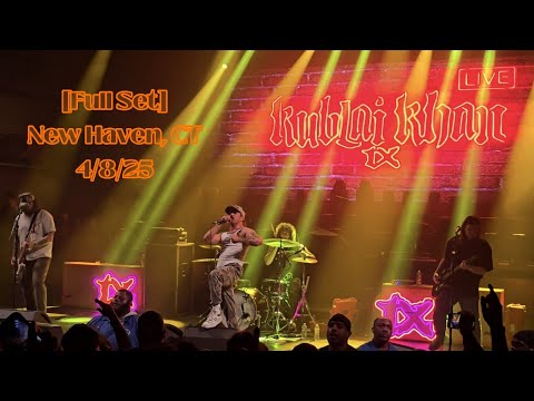 Kublai Khan TX Live Full Set 4k College Street Music Hall New Haven CT 4 8 25 