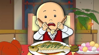 Caillou and Lunar New Year | Caillou | Cartoons for Kids | WildBrain Little Jobs